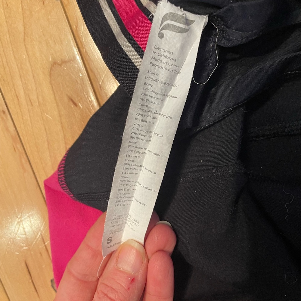 Fabletics Set. Top And Bottom Both Small - image 1